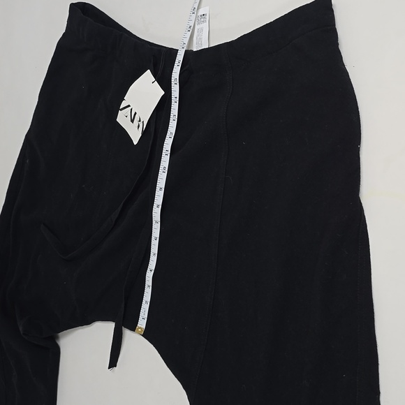 Zara Black Sweatpants Comfortable Joggers - Picture 6 of 11